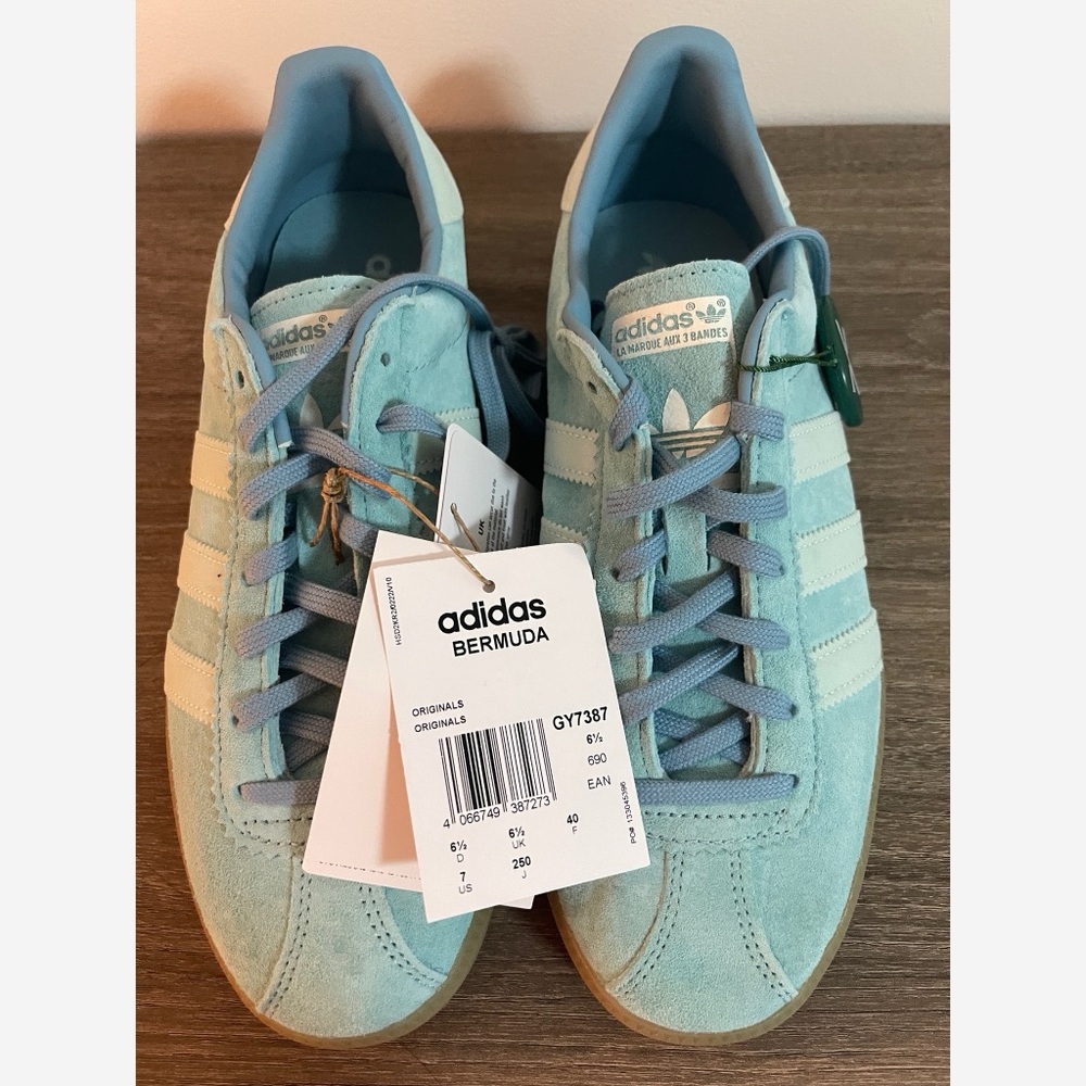 Blue Adidas Bermuda